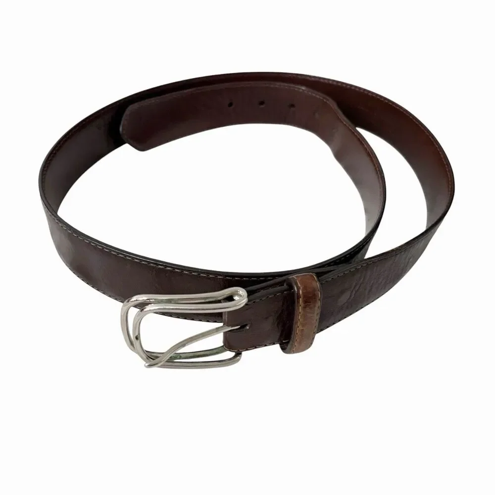 W.Kleinberg for Neiman Marcus Brown Leather Belt Men’s 40